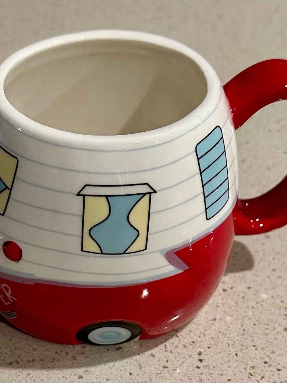 Bass Pro Shops Red Happy Camper Coffee Mug